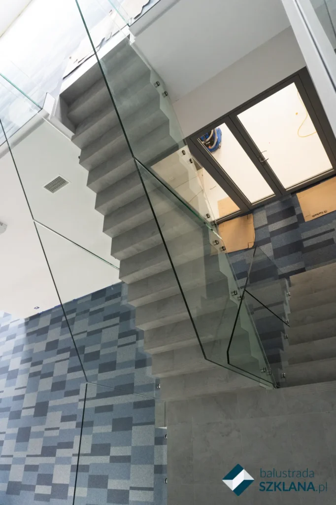 Balustrady nowoczesne​ na rotulach